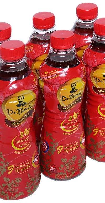 [Lốc 6 chai] Trà thanh nhiệt Dr.Thanh 455ml