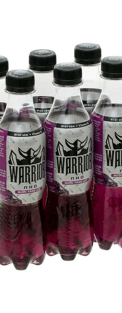 [Lốc 6 chai] Sting nho Warrior Thái Lan