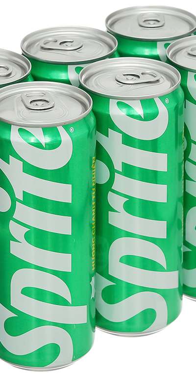 [Lốc 6 lon] Sprite 320ml
