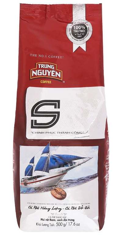 Cà phê Trung Nguyên S chinh phục thành công 500g