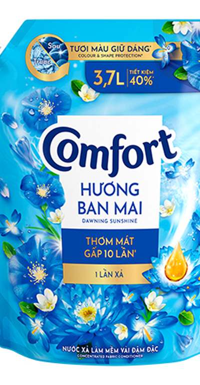 Comfort Nước xả vải hương ban mai 3.7L