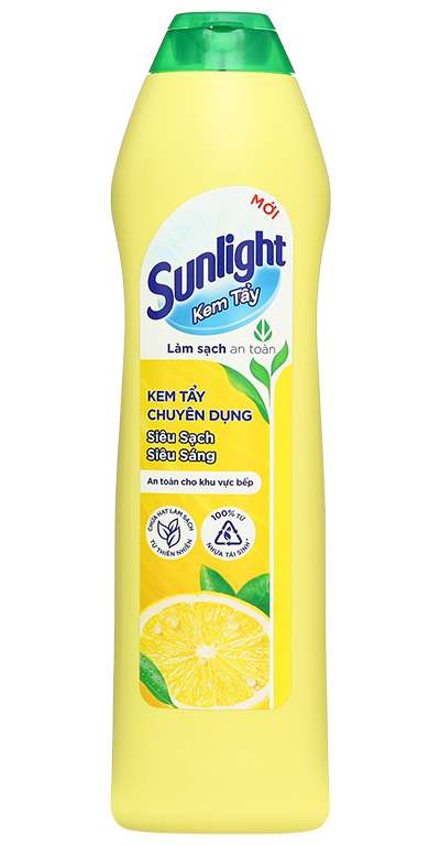 Kem tẩy Sunlight chuyên dụng Chanh 690g