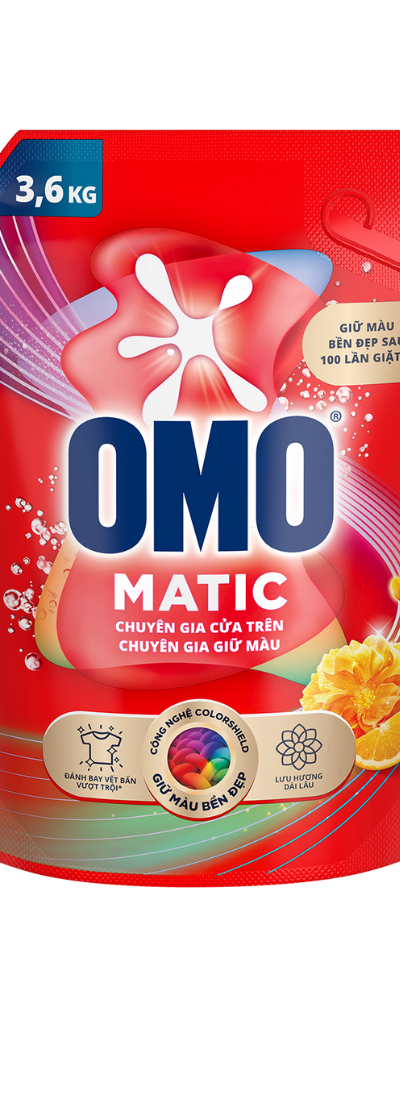 OMO Nước giặt Matic cửa trước chuyên gia giữ màu 3.6KG
